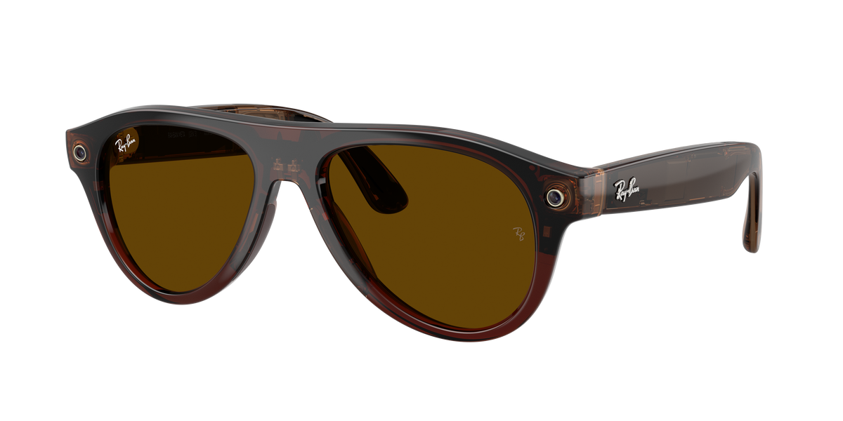 Ray-Ban Meta Aviator RW4016 6912JD – schräge Ansicht