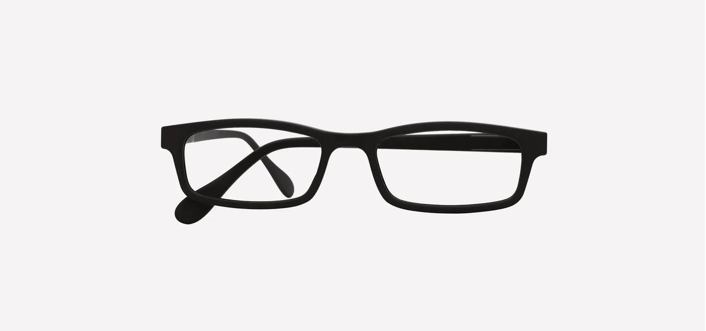 Fertiglesebrille No. 95 Rot uns in Schwarz erhältlich