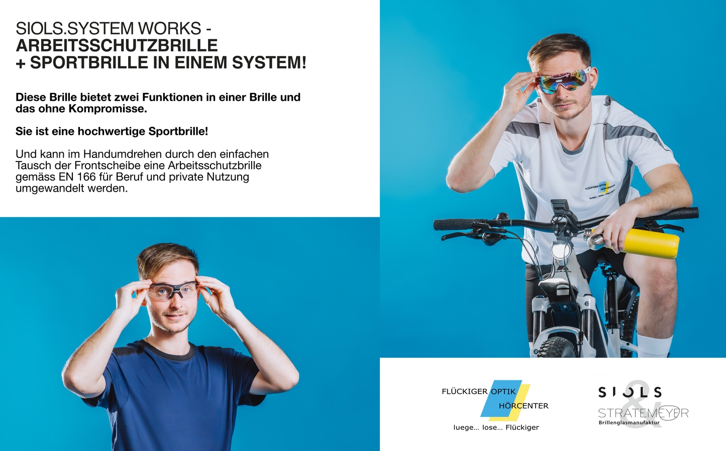 SIOLS System.Works mit und ohne Korrektur