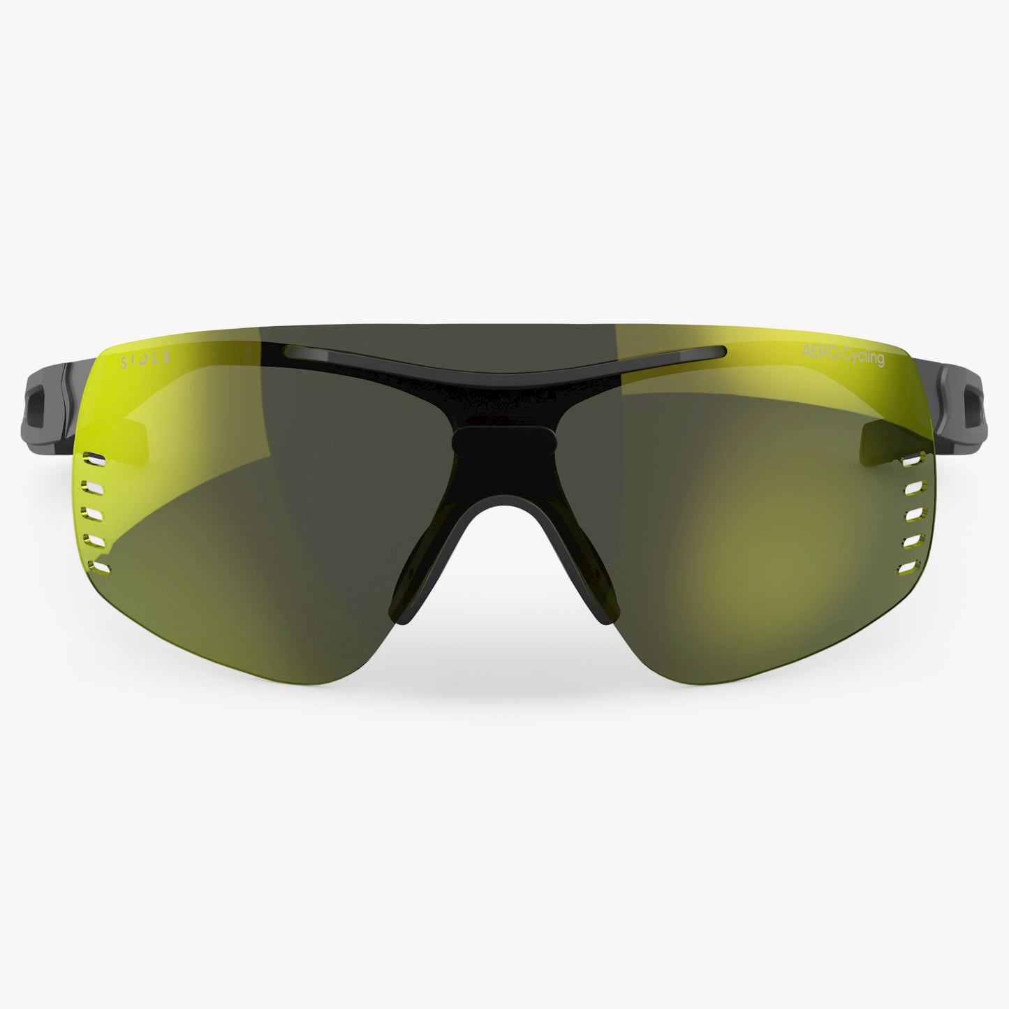 AERO.Cycling Gold Mirror Dark Stone Frontansicht