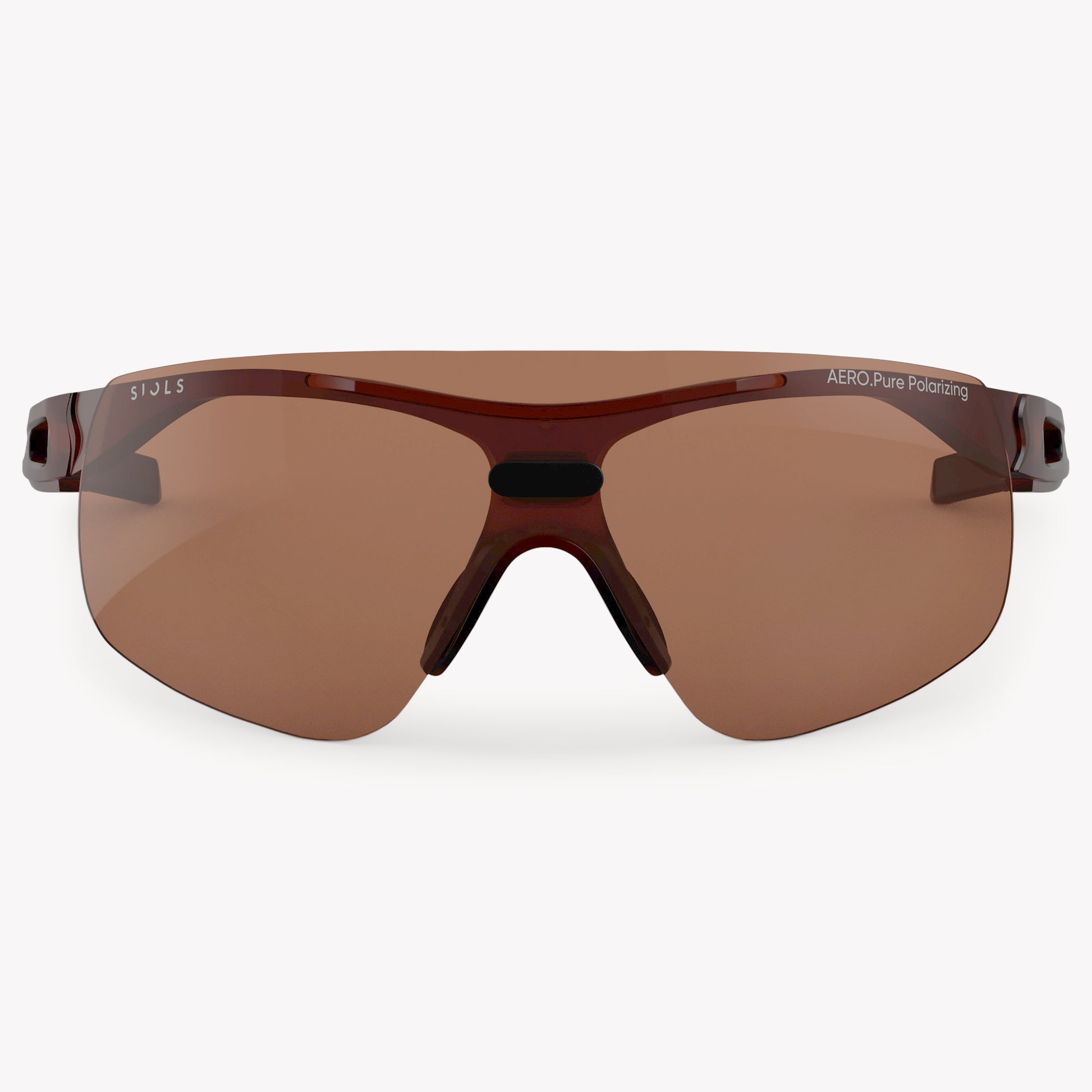 AERO.Pure Brown Polarized Marron Matt Frontansicht