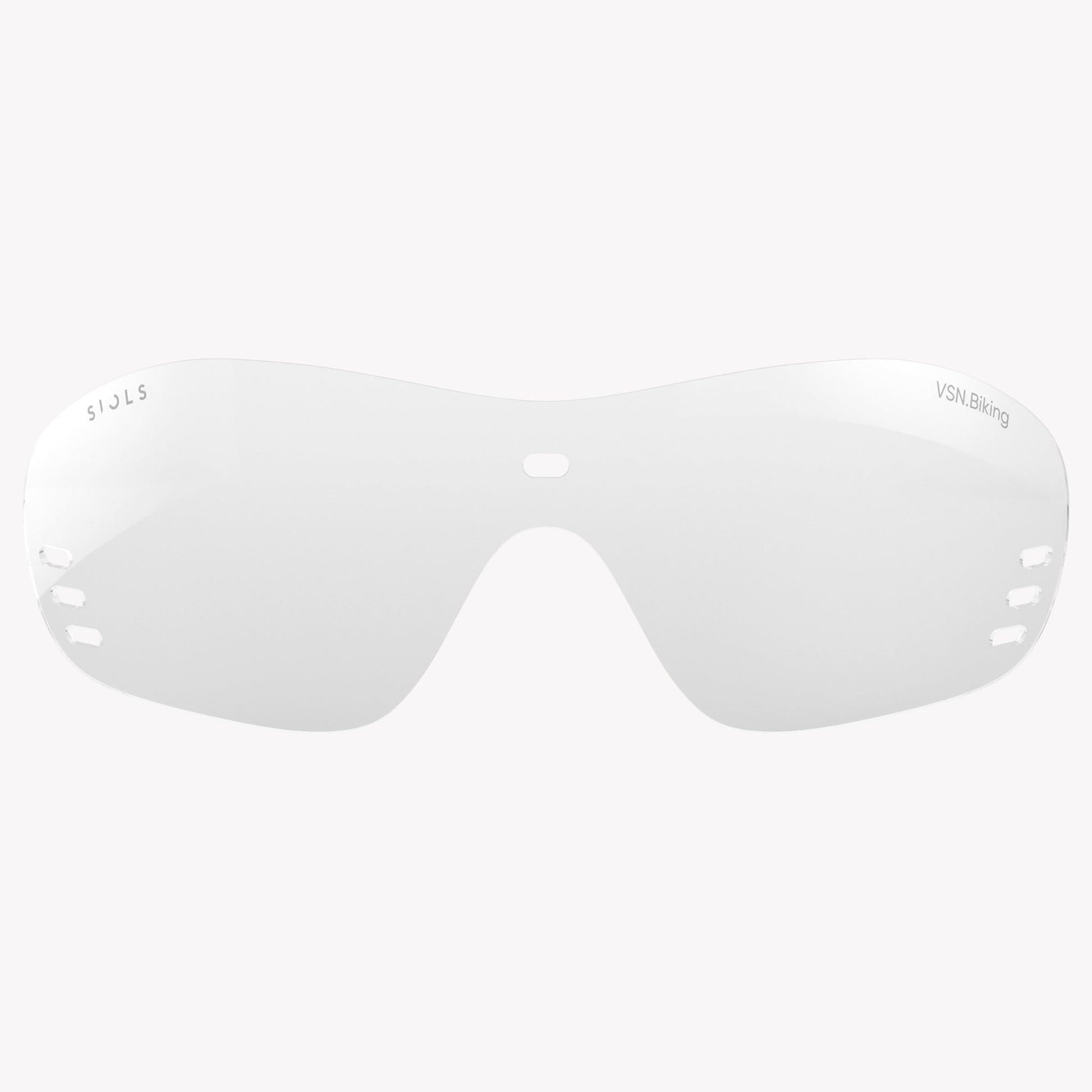 SIOLS VSN.Biking System Wechselgläser – Ersatzgläser für SIOLS Sportbrillen mit Sehstärke, mit Panoramadesign, 100 % UVA & UVB Schutz, verzerrfreier Sicht und Belüftungskanälen gegen Windverwirbelungen beim Radfahren.