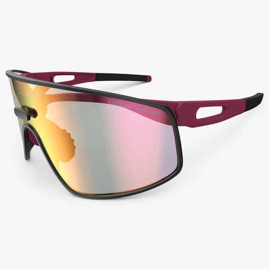 FLITE.Rim Limited Set Vario Clear Purple Mirror Berry 3/4 Ansicht