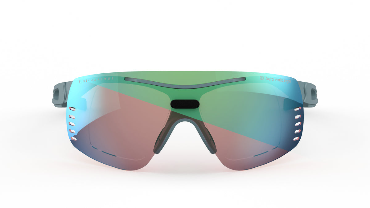 RX.Aero Vario Blue-Green Mirror Aqua Frontansicht