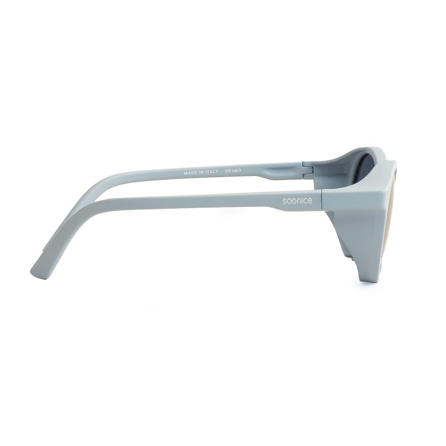 SOONICE Kindersonnenbrille auch über die eigene Korrektur-Brille tragbar - Farbe blau