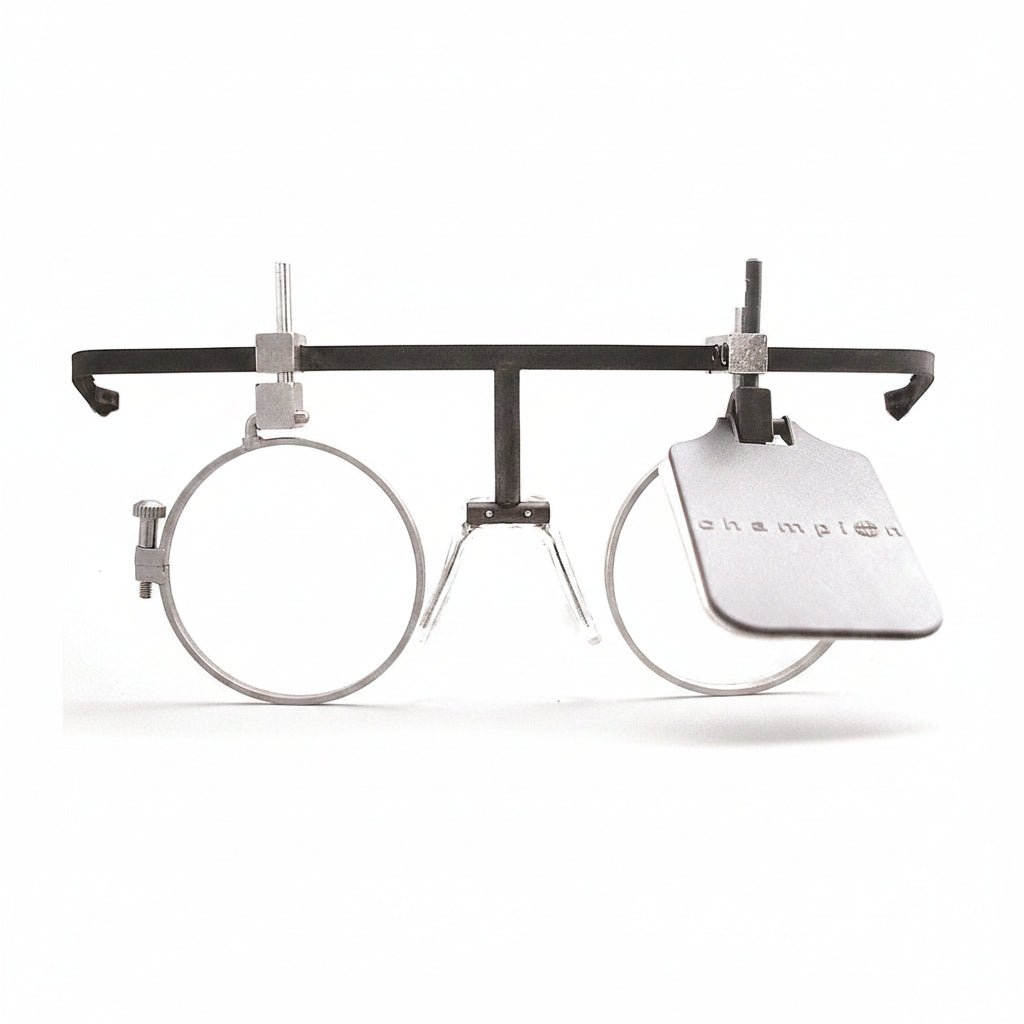World Champion 3 Schiessbrille inkl. Ring, Abdeckung & Transportkoffer