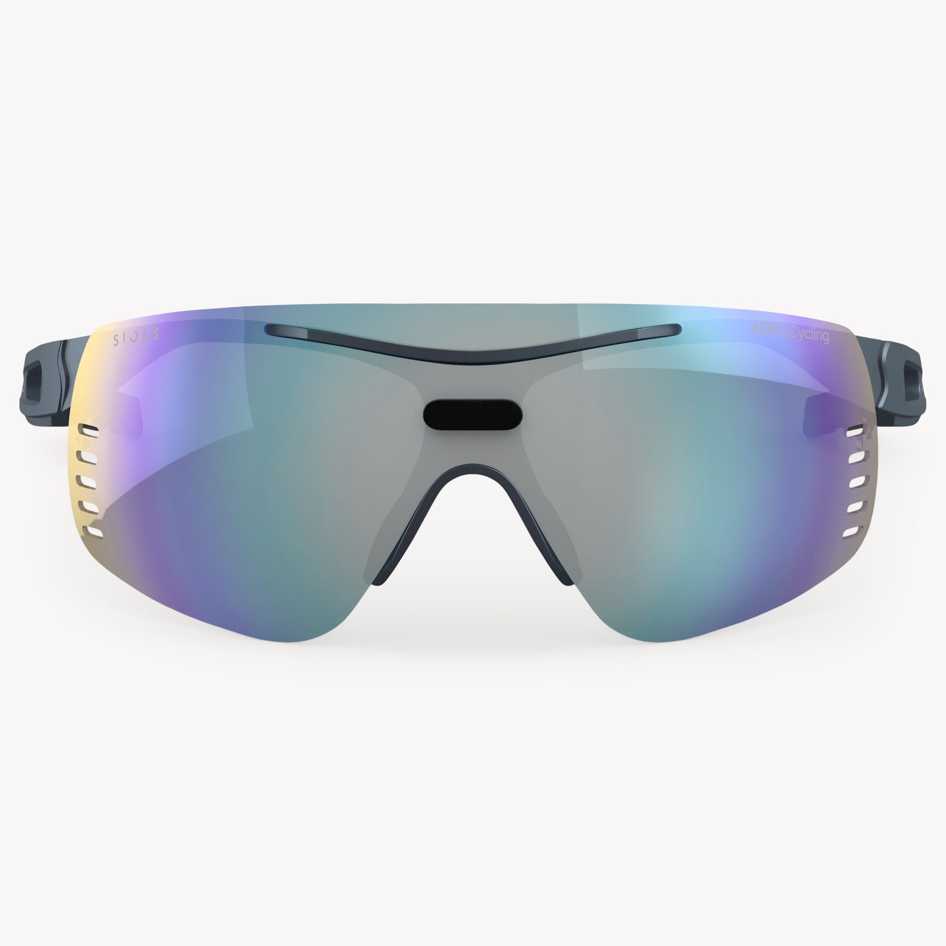 SIOLS AERO.Cycling System Sportbrille – aerodynamische Fahrradbrille mit Sehstärke mit Wechselgläsern, 100 % UV-Schutz und Windschutz für optimale Sicht beim Radsport.