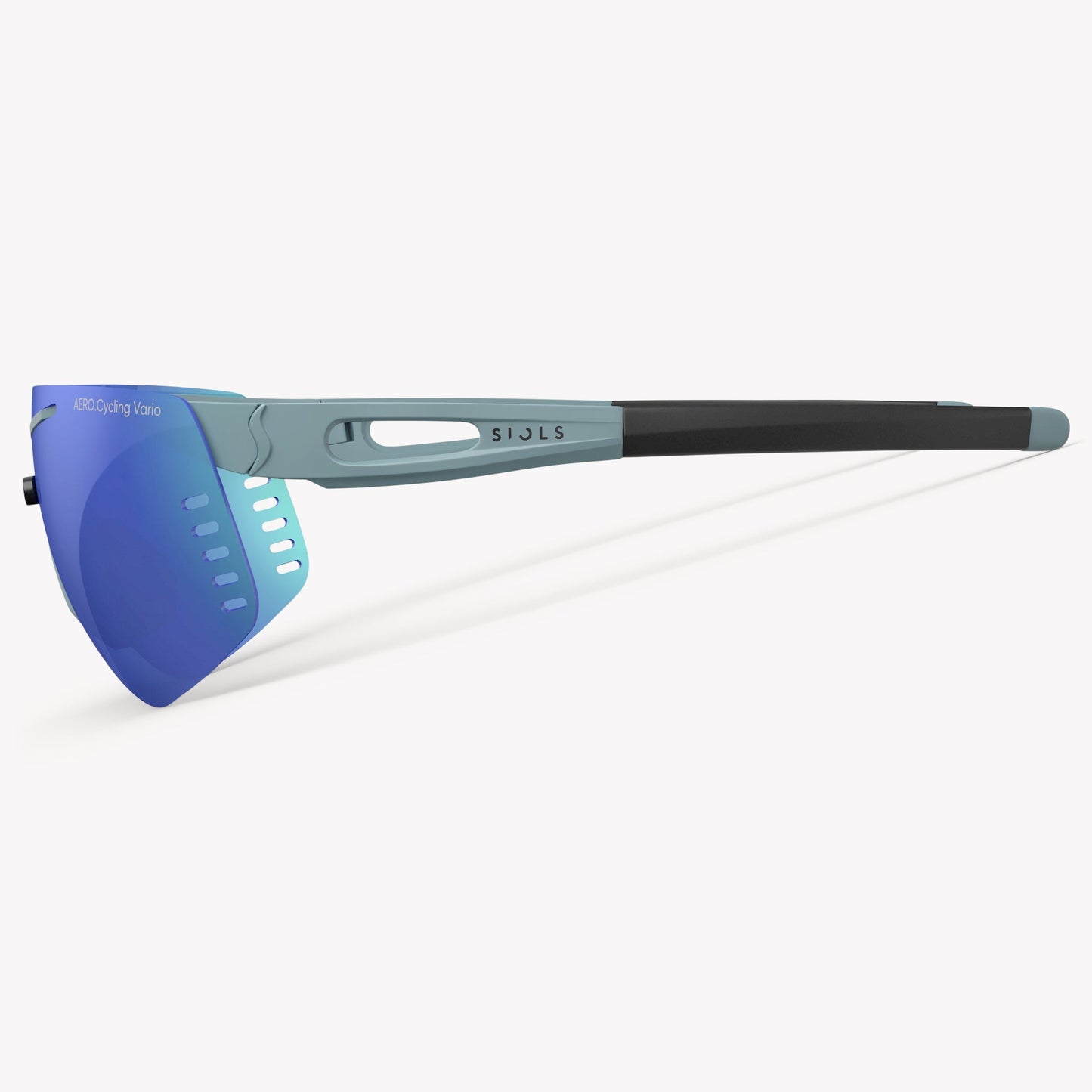 SIOLS AERO.Cycling System Sportbrille – aerodynamische Fahrradbrille mit Sehstärke mit Wechselgläsern, 100 % UV-Schutz und Windschutz für optimale Sicht beim Radsport.