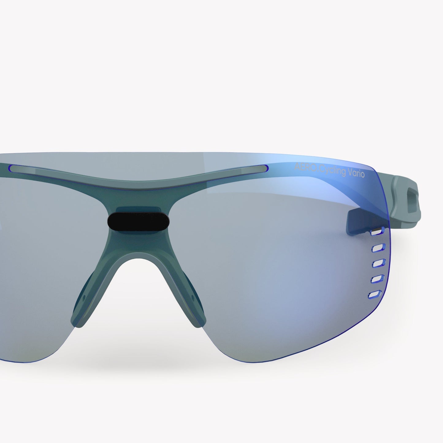 SIOLS AERO.Cycling System Sportbrille – aerodynamische Fahrradbrille mit Sehstärke mit Wechselgläsern, 100 % UV-Schutz und Windschutz für optimale Sicht beim Radsport.