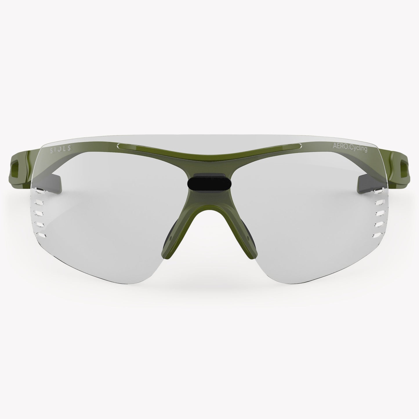 SIOLS AERO.Cycling System Sportbrille – aerodynamische Fahrradbrille mit Sehstärke mit Wechselgläsern, 100 % UV-Schutz und Windschutz für optimale Sicht beim Radsport.