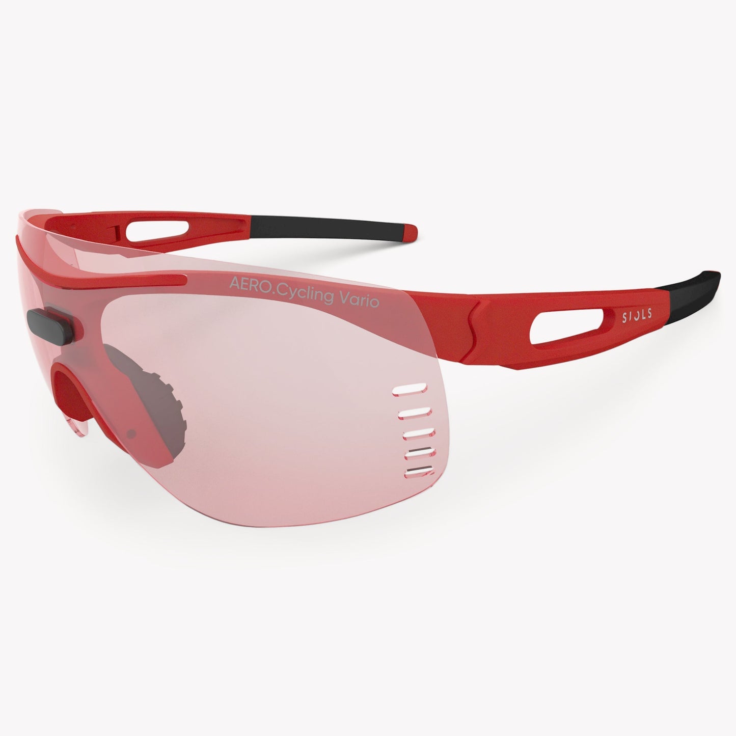 SIOLS AERO.Cycling System Sportbrille – aerodynamische Fahrradbrille mit Sehstärke mit Wechselgläsern, 100 % UV-Schutz und Windschutz für optimale Sicht beim Radsport.