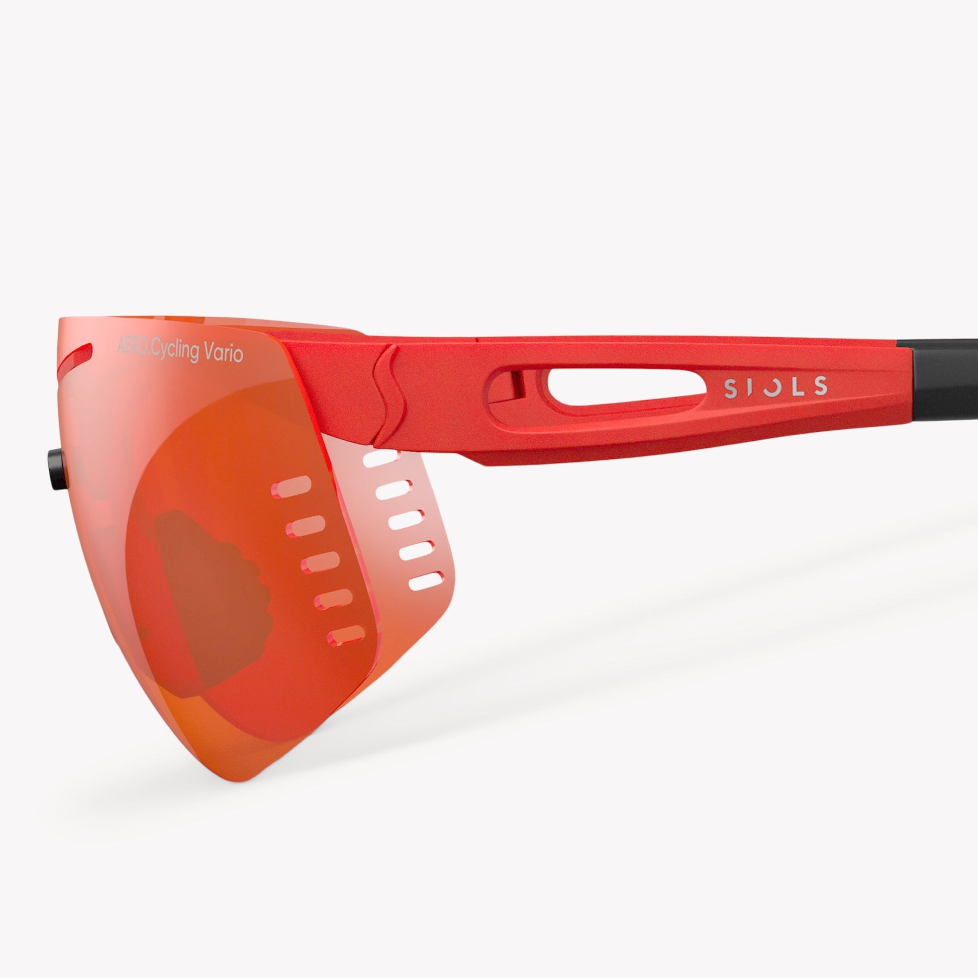 SIOLS AERO.Cycling System Sportbrille – aerodynamische Fahrradbrille mit Sehstärke mit Wechselgläsern, 100 % UV-Schutz und Windschutz für optimale Sicht beim Radsport.