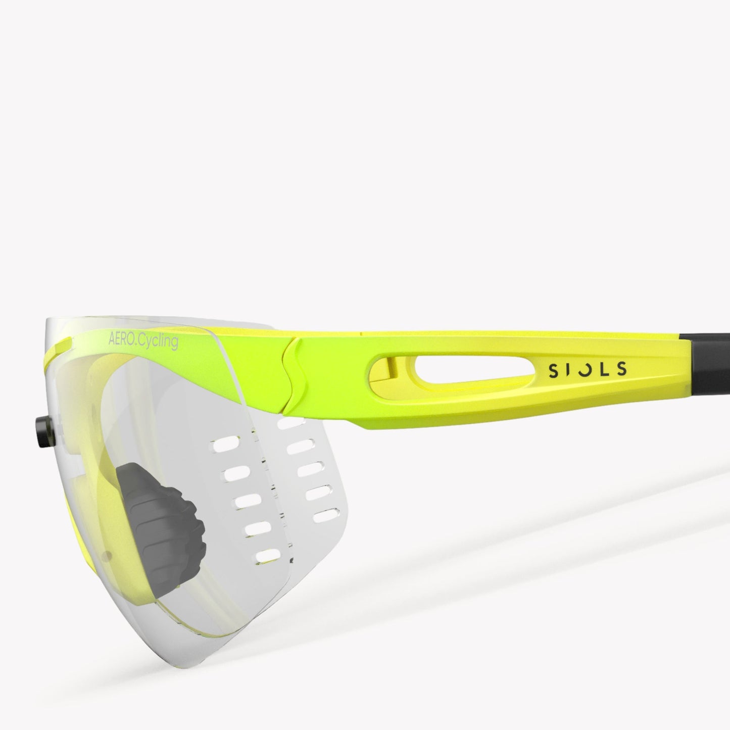 SIOLS AERO.Cycling System Sportbrille – aerodynamische Fahrradbrille mit Sehstärke mit Wechselgläsern, 100 % UV-Schutz und Windschutz für optimale Sicht beim Radsport.