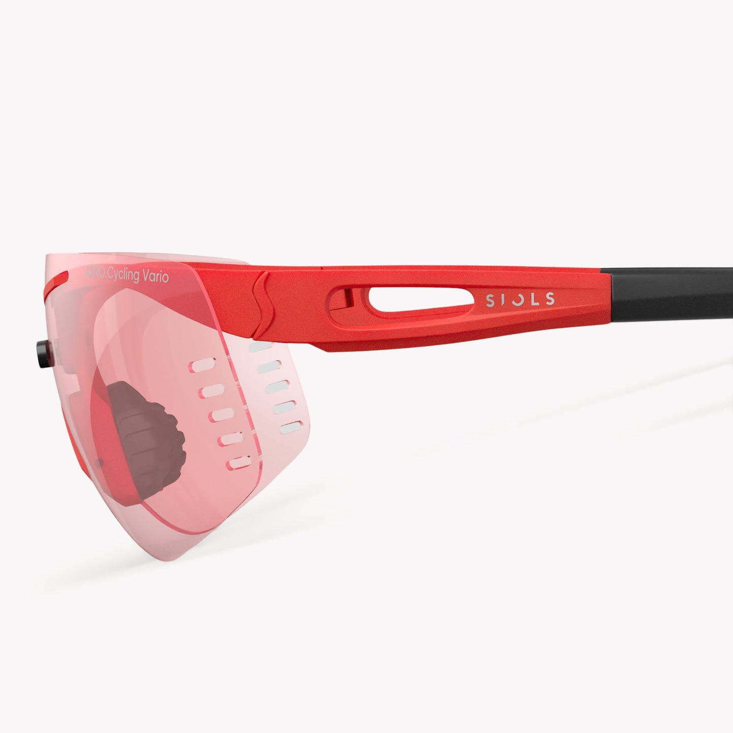 SIOLS AERO.Cycling System Sportbrille – aerodynamische Fahrradbrille mit Sehstärke mit Wechselgläsern, 100 % UV-Schutz und Windschutz für optimale Sicht beim Radsport.