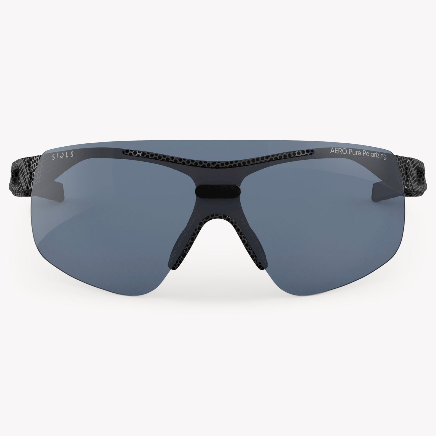 SIOLS AERO Pure Polarizing System Sportbrille – ultraleichte polarisierte und große optische Sonnenbrille mit Panoramasicht, 100 % UV-Schutz & Antibeschlag-Technologie für Wassersport, Segeln, Kanu, Fischen, Autofahren & Motorradfahren.