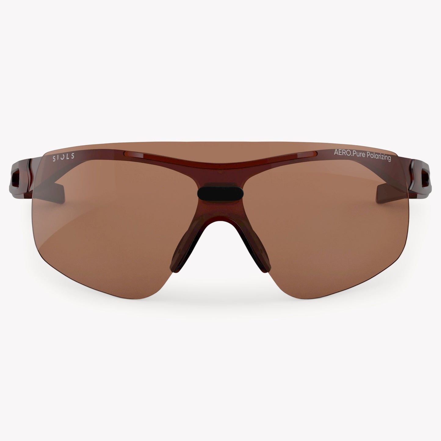 Bestseller: Aero.Pure Polarizing Sys.Pro Sportbrille | Brown - SIOLS Sports Glasses