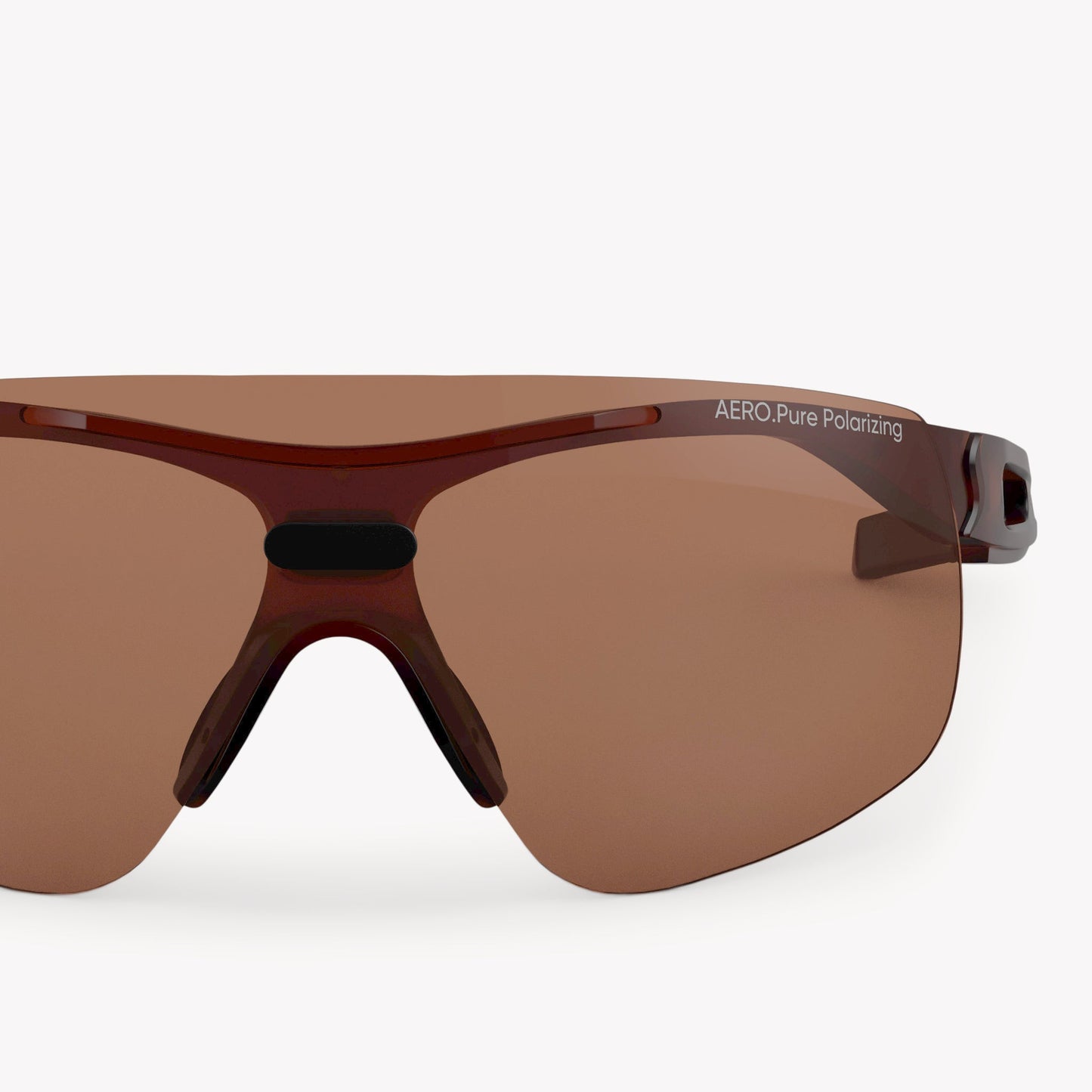Bestseller: Aero.Pure Polarizing Sys.Pro Sportbrille | Brown - SIOLS Sports Glasses